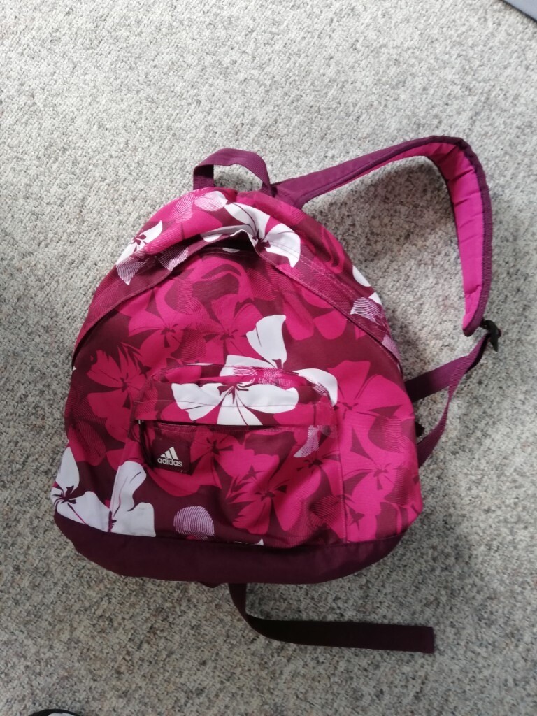 adidas pink pencil case